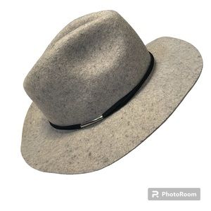 Adora 100% Wool Women’s Gray Fedora Hat, OS